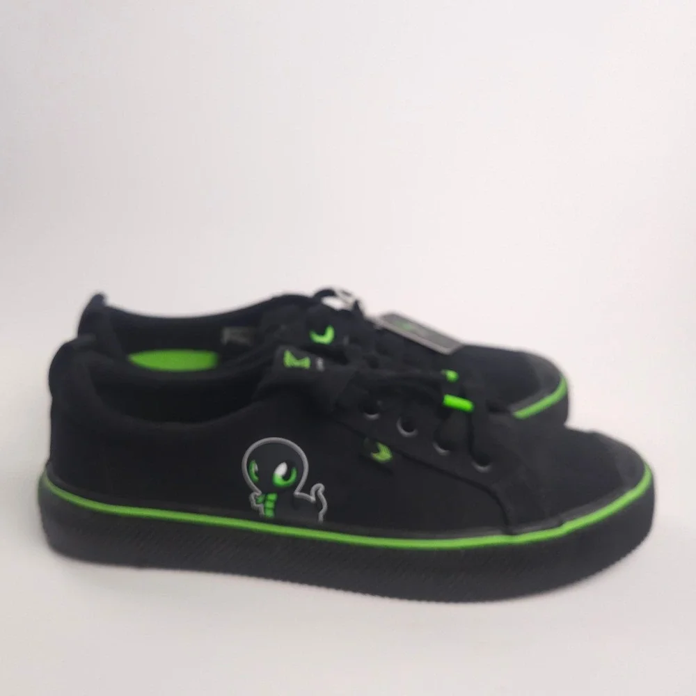 Cariuma x Razer Sneki Snek OCA Low Top Sneakers Black‎ Green Limited Edition